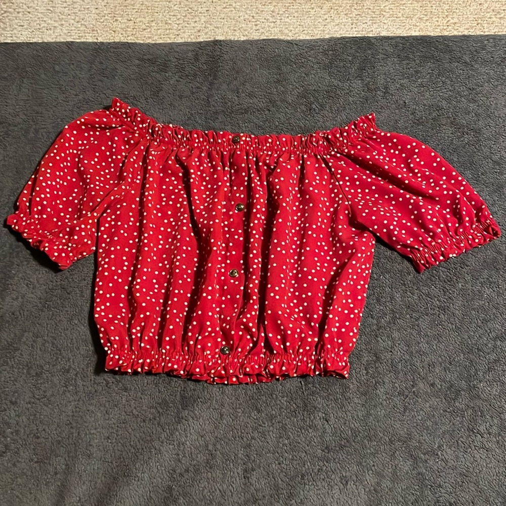 Love Culture crop blouse